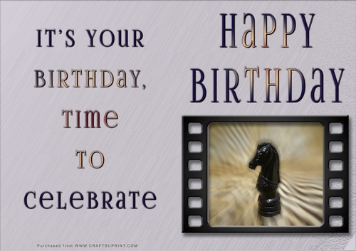 NCJP - Happy Birthday - Sports Indoor and Outdoor