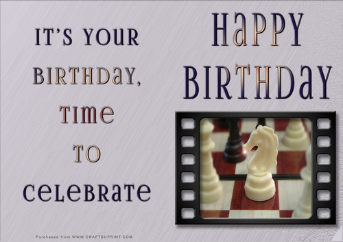NCJP - Happy Birthday - Sports Indoor and Outdoor
