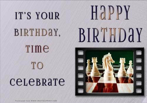 NCJP - Happy Birthday - Sports Indoor and Outdoor