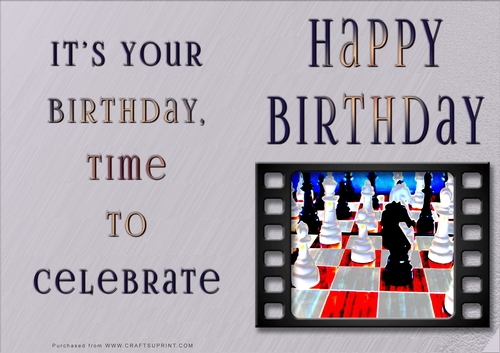 NCJP - Happy Birthday - Sports Indoor and Outdoor