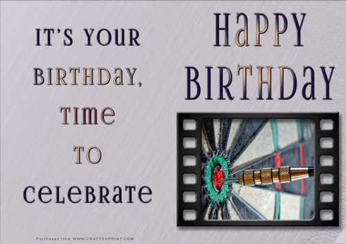 NCJP - Happy Birthday - Sports Indoor and Outdoor