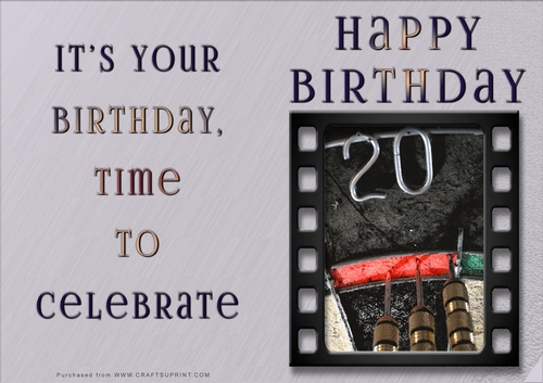 NCJP - Happy Birthday - Sports Indoor and Outdoor