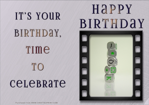 NCJP - Happy Birthday - Sports Indoor and Outdoor