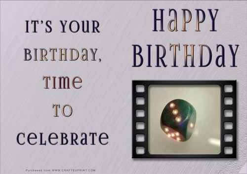 NCJP - Happy Birthday - Sports Indoor and Outdoor