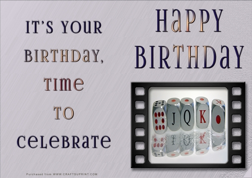 NCJP - Happy Birthday - Sports Indoor and Outdoor