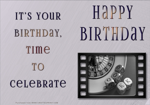 NCJP - Happy Birthday - Sports Indoor and Outdoor