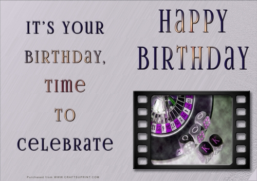 NCJP - Happy Birthday - Sports Indoor and Outdoor