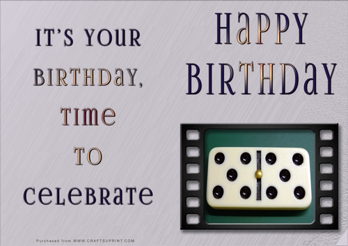 NCJP - Happy Birthday - Sports Indoor and Outdoor