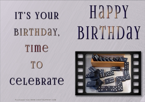 NCJP - Happy Birthday - Sports Indoor and Outdoor