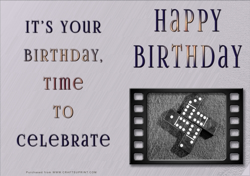 NCJP - Happy Birthday - Sports Indoor and Outdoor