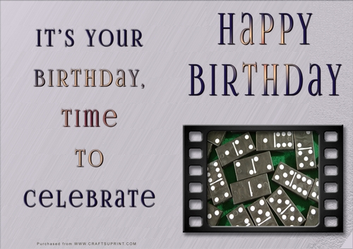 NCJP - Happy Birthday - Sports Indoor and Outdoor