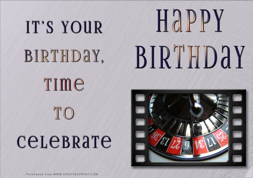 NCJP - Happy Birthday - Sports Indoor and Outdoor