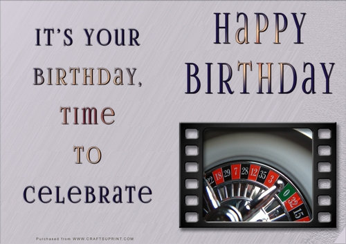 NCJP - Happy Birthday - Sports Indoor and Outdoor