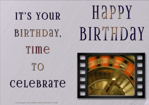 NCJP - Happy Birthday - Sports Indoor and Outdoor