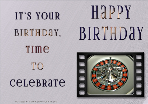 NCJP - Happy Birthday - Sports Indoor and Outdoor