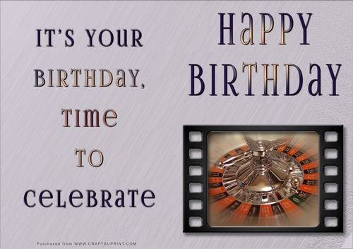 NCJP - Happy Birthday - Sports Indoor and Outdoor