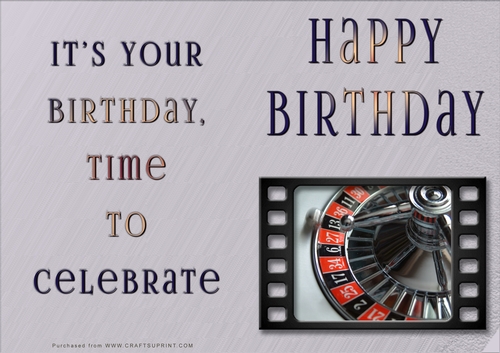 NCJP - Happy Birthday - Sports Indoor and Outdoor