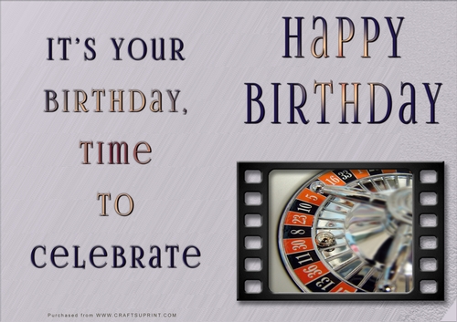 NCJP - Happy Birthday - Sports Indoor and Outdoor