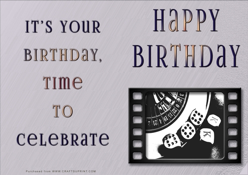 NCJP - Happy Birthday - Sports Indoor and Outdoor