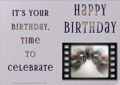 NCJP - Happy Birthday - Sports Indoor and Outdoor