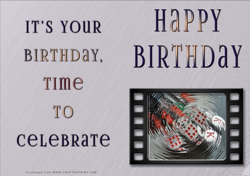 NCJP - Happy Birthday - Sports Indoor and Outdoor