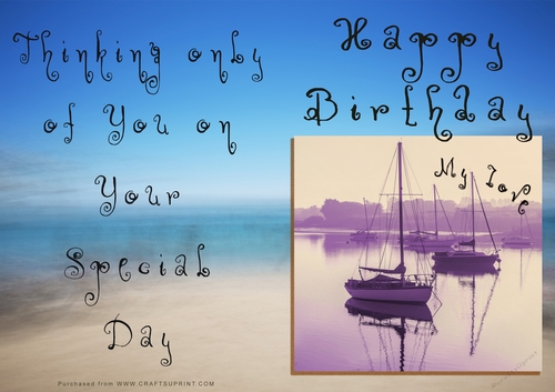 NCJP - Happy Birthday - Boats