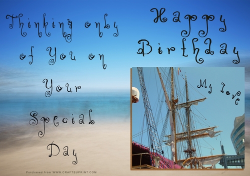 NCJP - Happy Birthday - Boats