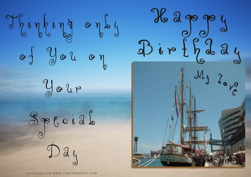 NCJP - Happy Birthday - Boats