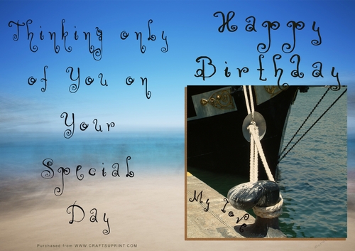 NCJP - Happy Birthday - Boats
