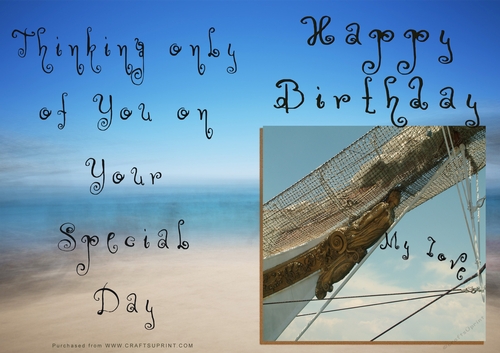 NCJP - Happy Birthday - Boats