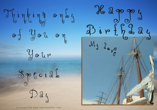 NCJP - Happy Birthday - Boats