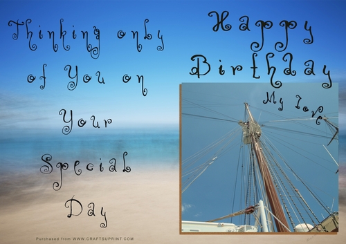 NCJP - Happy Birthday - Boats