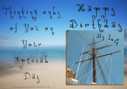 NCJP - Happy Birthday - Boats