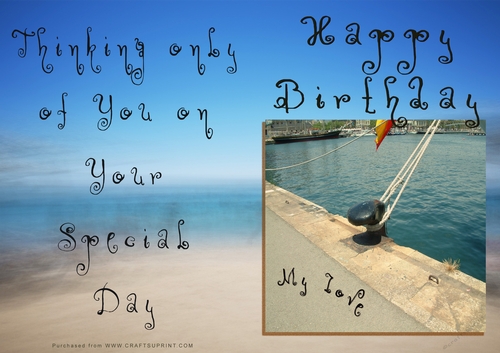 NCJP - Happy Birthday - Boats