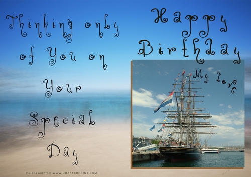 NCJP - Happy Birthday - Boats