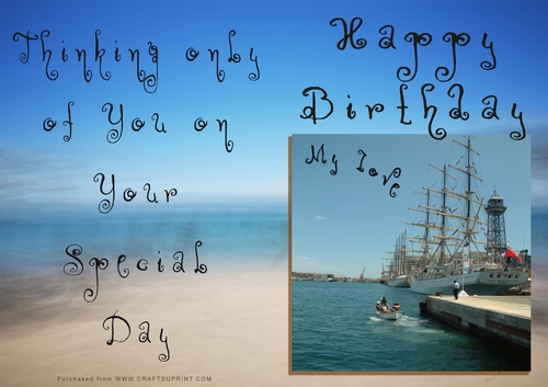 NCJP - Happy Birthday - Boats