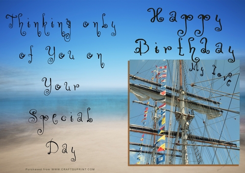 NCJP - Happy Birthday - Boats