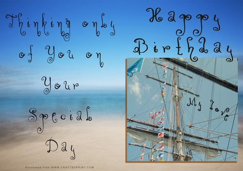NCJP - Happy Birthday - Boats