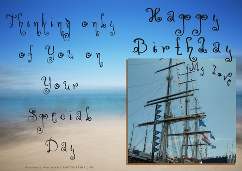 NCJP - Happy Birthday - Boats