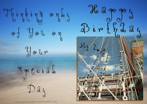 NCJP - Happy Birthday - Boats