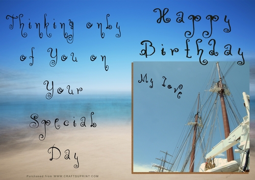 NCJP - Happy Birthday - Boats