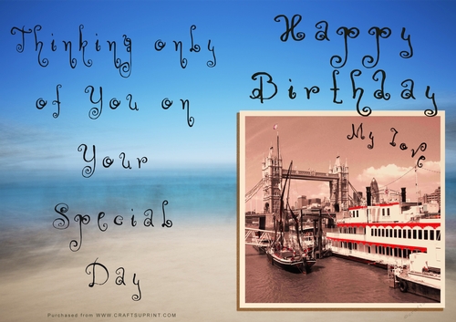 NCJP - Happy Birthday - Boats