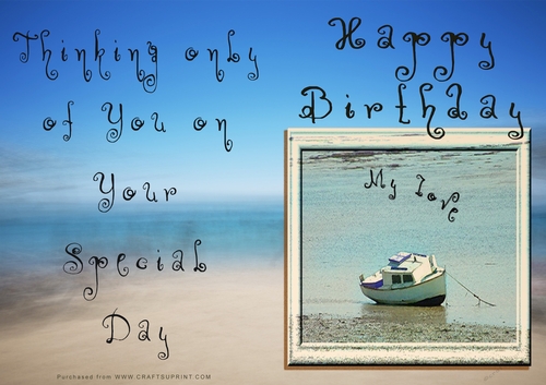 NCJP - Happy Birthday - Boats