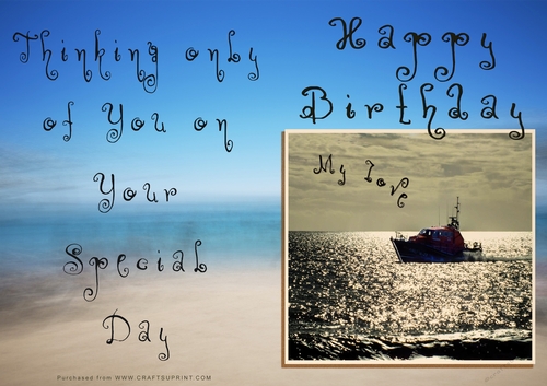 NCJP - Happy Birthday - Boats