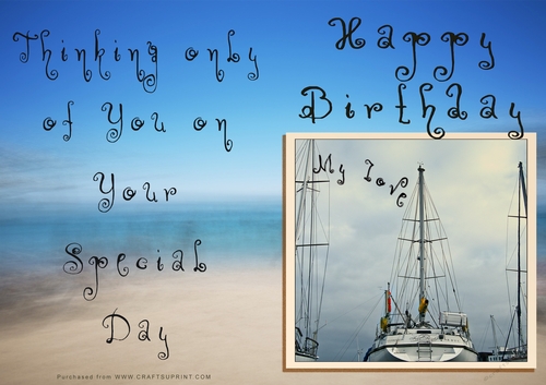 NCJP - Happy Birthday - Boats