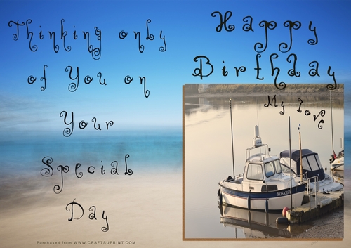 NCJP - Happy Birthday - Boats