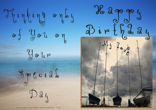 NCJP - Happy Birthday - Boats