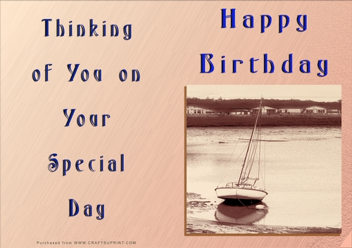 NCJP - Happy Birthday - Boats