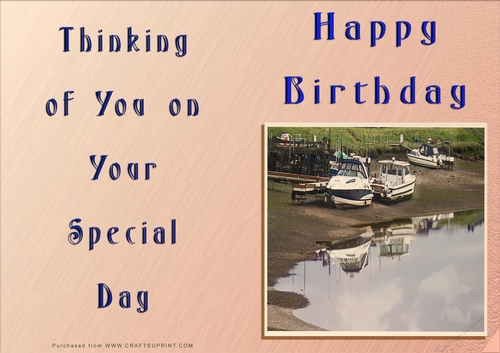 NCJP - Happy Birthday - Boats