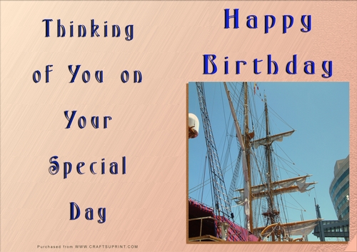 NCJP - Happy Birthday - Boats
